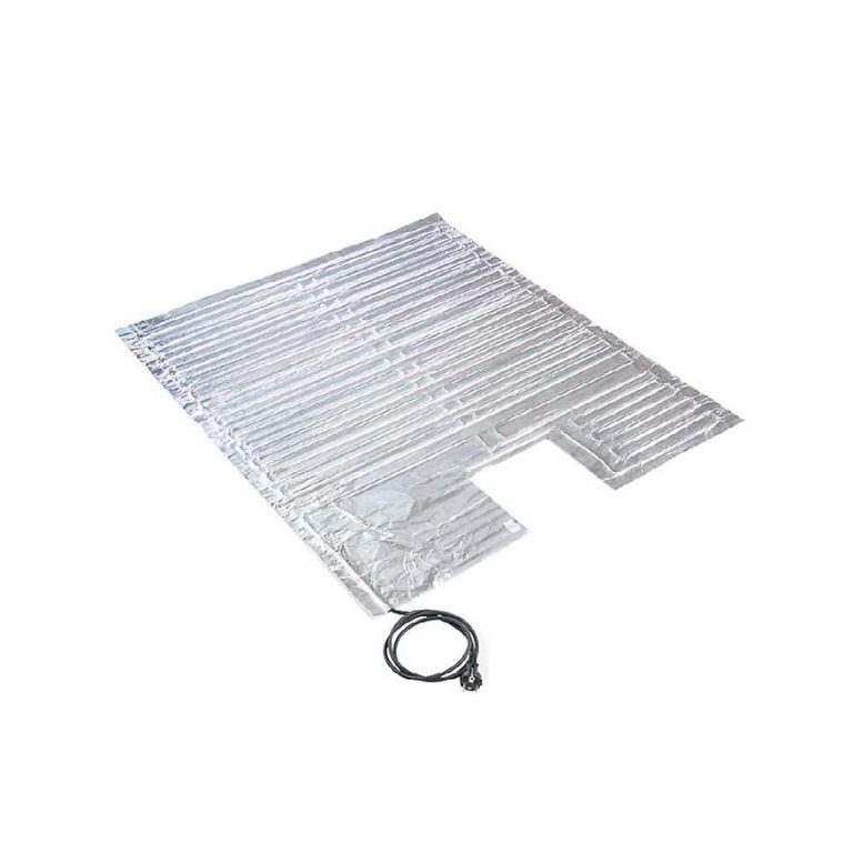 Calentador de fondo Backer en lámina de aluminio para contenedores IBC