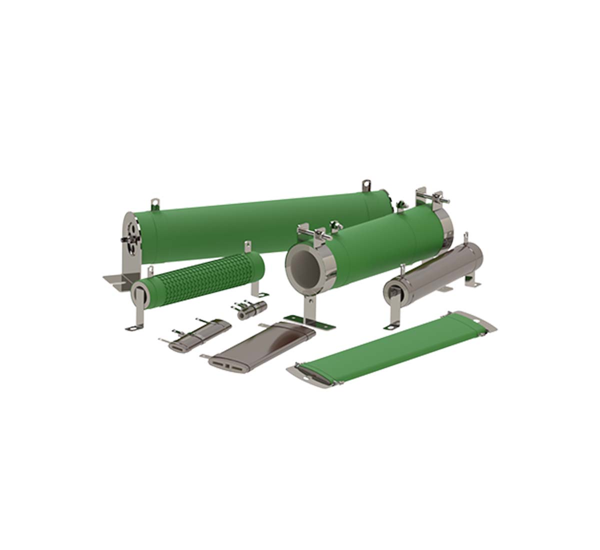 Ceramic wire wound resistors