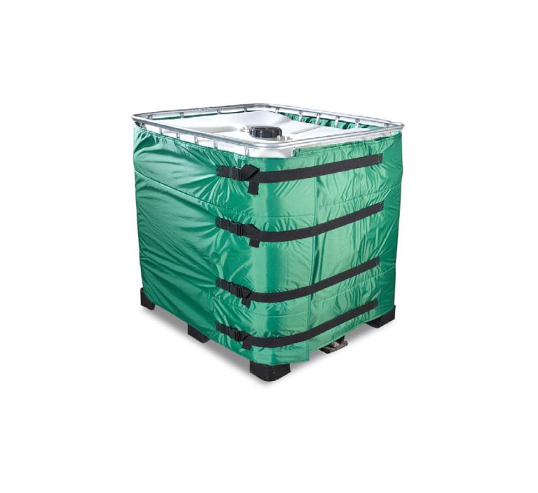 Funda aislante de cuerpo para contenedores IBC con carcasa de nailon