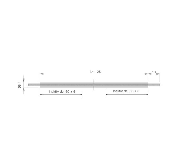 Elemento tubular Backer tipo 6N 4.5