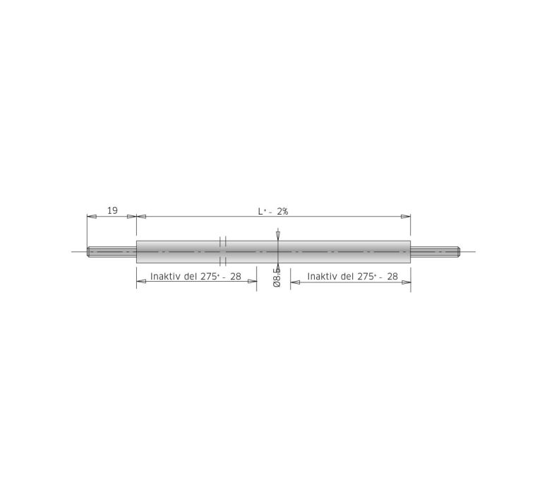 Elemento tubular Backer tipo 9ND 6