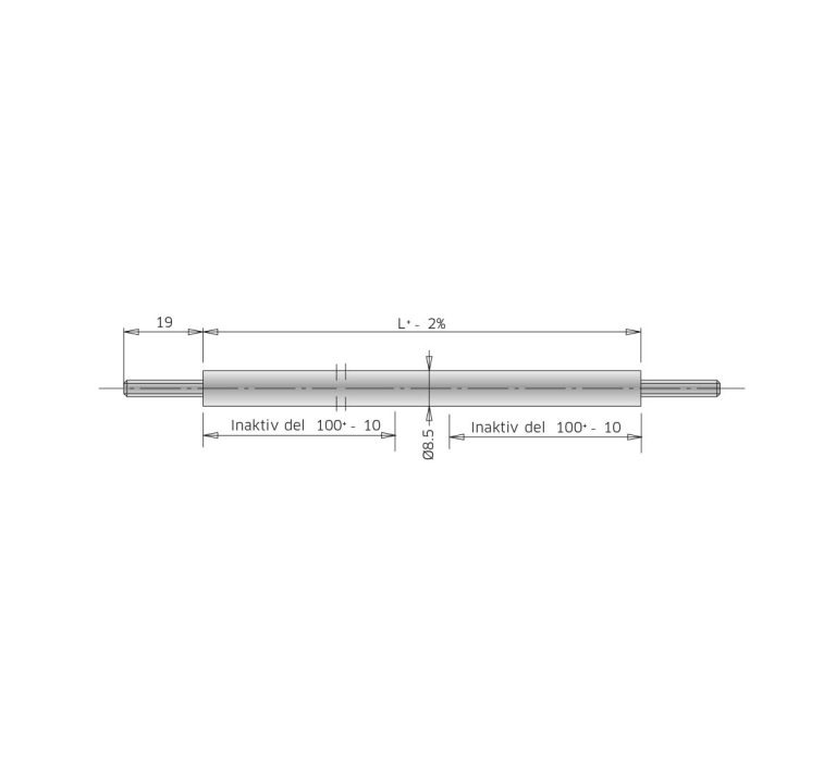 Elemento tubular Backer tipo 9NF