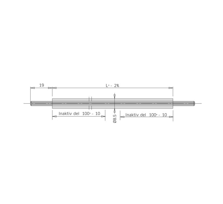Elemento tubular Backer tipo 9NL